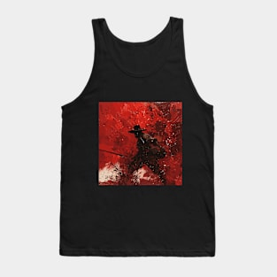 Blood Splatter Art Tank Top